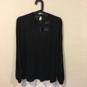 Jessica Simpson Tops - NWT Jessica Simpson black 'Maureen' mockneck top Jessica Simpson Tops - NWT Jessica Simpson black 'Maureen' mockneck top